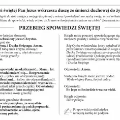 Ksiądz po spowiedzi daje kartkę do podpisu. To pomoc, skąd wziąć kartkę do spowiedzi.