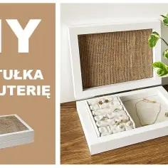 Jak zrobić wkład do szuflady na biżuterię w prosty sposób i za niewielkie pieniądze