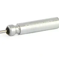 Bateria CR425 do spławika LED, metalowa, z wystającym bolcem.