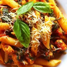 Pyszny makaron penne z suszonymi pomidorami – proste przepisy na każdą okazję