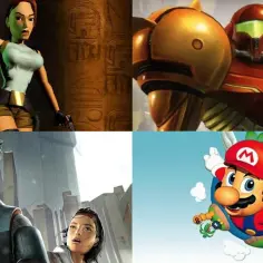 Lara Croft, Samus Aran, Gordon Freeman i Mario – ikony **starych gier komputerowych**, które kształtowały pokolenia graczy.