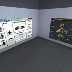 Generator crashz' Viewmodel do CS2 pozwala dostosować pozycję broni, używając komend viewmodel.
