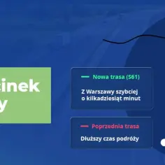 Via Baltica łączy Europę. Polski odcinek S61 z Warszawy do Suwałk już gotowy, skraca podróż.