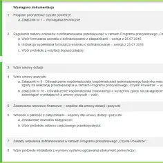 Jak poprawnie wypełnić protokół odbioru w programie czyste powietrze
