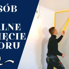 Jak odciąć sufit od ściany bez taśmy i uzyskać idealne krawędzie