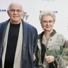 Mikołaj Antczak z żoną na festiwalu filmowym w Gdyni.