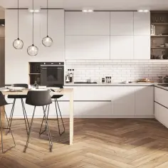 Projekty białych kuchni: inspiracje i trendy na każdy gust