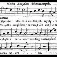 Mądrości która z ust bożych wypływasz nuty - pieśń pełna znaczenia