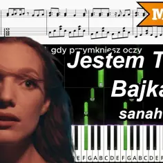 Jak zagrać na pianinie jestem twoją bajką - proste nuty i tutoriale