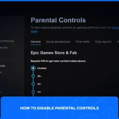Ustawienia kontroli rodzicielskiej Epic Games. Dowiedz się, jak usunąć aplikacje kontrola rodzicielska, aby zarządzać dostępem do treści.