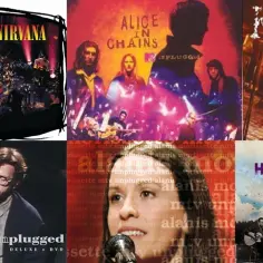 Kult, Nirvana, Alice in Chains, Eric Clapton i Alanis Morissette na okładkach MTV Unplugged.