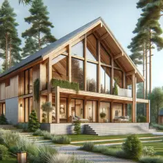 Dom szkieletowy 100m²: Zalety, wady i koszty energooszczędnego budownictwa
