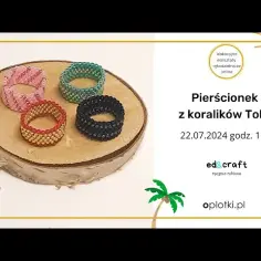 Jak zrobić piękny pierścionek z koralików? Prosty sposób krok po kroku