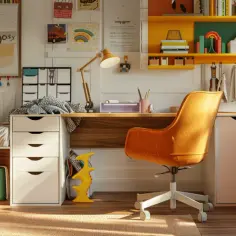 Biurko z krzesłem dla dziecka: Ergonomia w pokoju ucznia