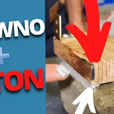 Czym przykleić drewno do betonu, aby uniknąć słabego połączenia?