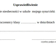 Jak napisać perfekcyjne usprawiedliwienie do szkoły? Uniknij typowych błędów!