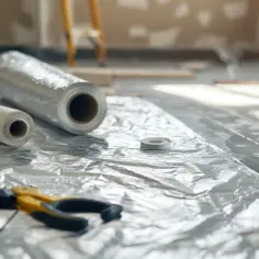Montaż folii pod styropian podłogowy:  krok po kroku?