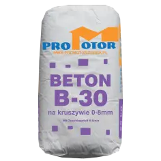 Jak przygotować beton B30 w workach na 1 m³? Proporcje i praktyczne wskazówki