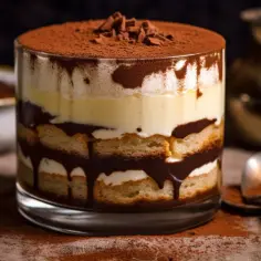 Tiramisu w Szklankach - Deser Tiramisu w Szklance