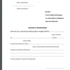 Jak napisać perfekcyjne podanie o przeniesienie do innej szkoły? Prosty przewodnik krok po kroku