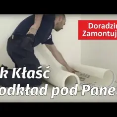 Jak kłaść podkład pod panele z folią aluminiową - 8 kroków