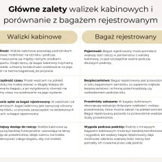 Walizka kabinowa – co to jest, wymiary, zalety i rodzaje do wyboru