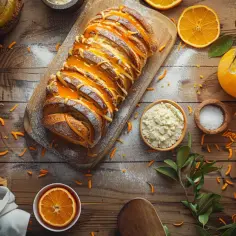Babka z sokiem z pomarańczy - idealna na letni podwieczorek