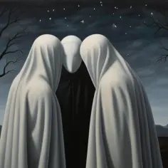 René Magritte: analiza "Kochankowie" i innych surrealistycznych prac