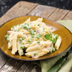 Penne w sosie śmietanowo serowym thermomix - łatwy przepis na obiad