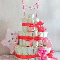 Jak wykonać tort z pampersów: 8 prostych kroków + inspiracje