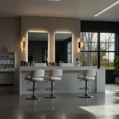 Biały taboret w salonie fryzjerskim to hit czy kit? Analizujemy minusy