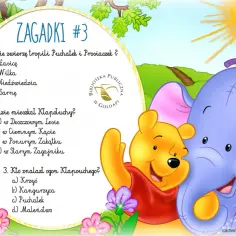 Zagadki o Kubusiu Puchatku, które rozwiną kreatywność Twojego dziecka
