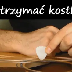 Jak trzymać kostkę do gitary, aby poprawić swoją grę na instrumencie