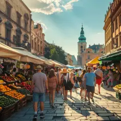 Jedzenie na krakowskim rynku: Gdzie zjeść smacznie?