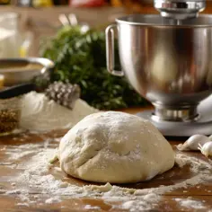Doskonałe ciasto na pizzę z robota planetarnego: sekretny składnik