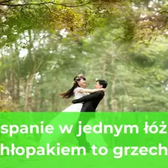 Czy spanie z chłopakiem w jednym łóżku to grzech? Odkryj prawdę o moralności