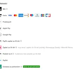 Dostawa za pobraniem, czyli płatność przy odbiorze. Czy na temu można płacić za pobraniem? Tak, jest taka opcja.
