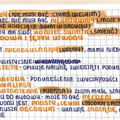 Notatki o "Piosence o końcu świata" Czesława Miłosza: budowa, język, środki stylistyczne, puenta.