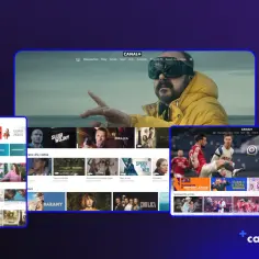Jak zainstalować nc go na telewizorze Samsung? Zobacz interfejs aplikacji Canal+ na różnych urządzeniach, od smartfona po TV.