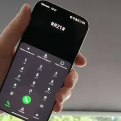 Skanowanie telefonu, wpisany kod ##21#.