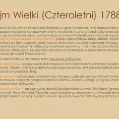 Kiedy obradował w Polsce sejm czteroletni i jakie miał znaczenie