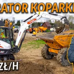 Ile zarabia operator koparki na godzinę? Zaskakujące różnice w stawkach