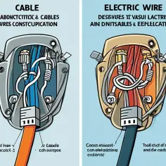 Czym się różni kabel od przewodu? Odkryj kluczowe różnice i zastosowania