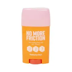 Pomarańczowy sztyft na otarcia "No More Friction" z witaminą E, chroniący uda, palce i pachy.