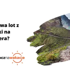 Ile trwa lot z Polski na Maderę? Malowniczy szlak w górach z widokiem na ocean.