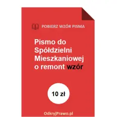 Jak napisać pismo do spółdzielni mieszkaniowej o remont, aby nie zostać odrzuconym