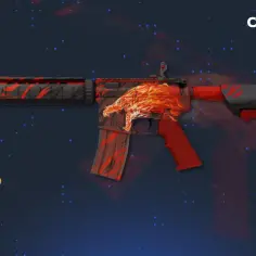 M4A4 Howl, legendarny skin z CS:GO, z płonącym wilkiem. Sprawdź jego aktualną m4a4 howl cenę!