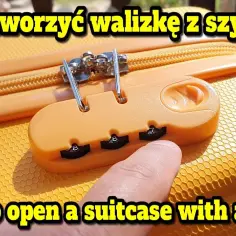Co zrobić gdy zapomniałem kodu do walizki? Proste sposoby na otwarcie