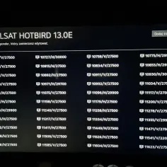 Wykaz kanałów Hot Bird 13°E: FTA, Polsat, Canal+. Jak szukać?