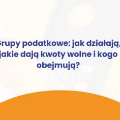 Grupy podatkowe: jak działają, jakie kwoty wolne i kogo obejmują? Tytuł artykułu na tle terminala płatniczego.